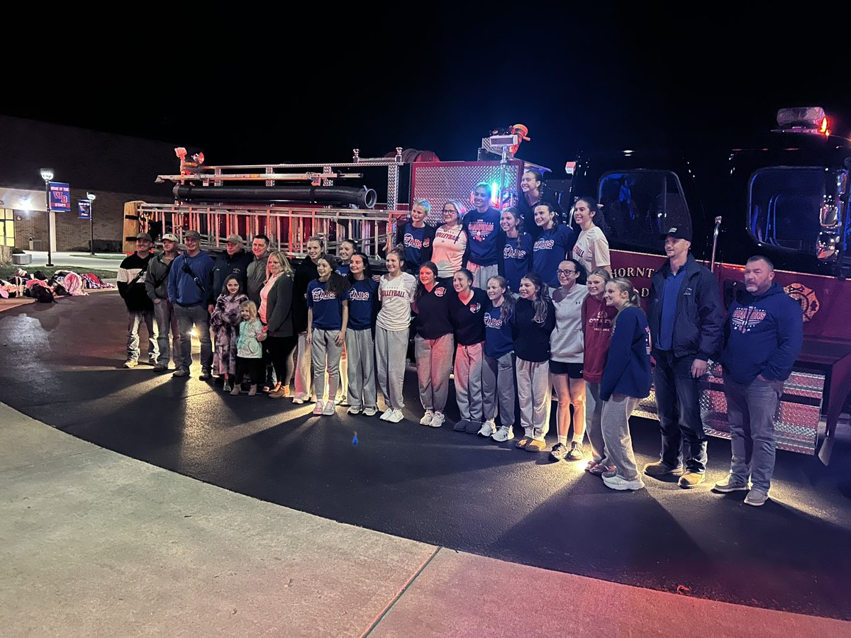 We had the best support from our local 🚓 police/fire 🚒departments for another amazing escort home from Semi-State! 🌟We can’t thank them enough 🫶🏻