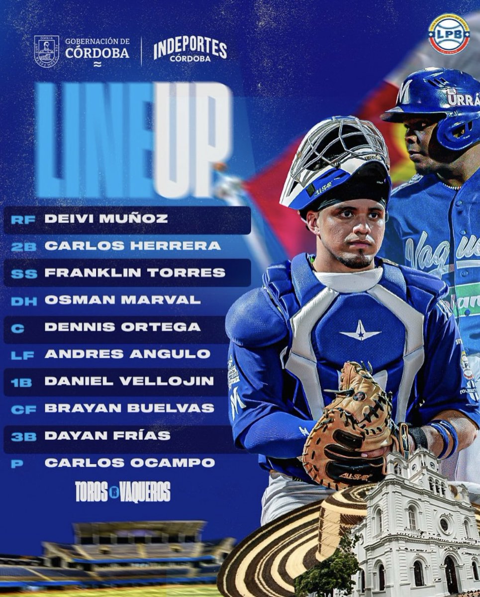 CARIBEsports's tweet photo. Así alinean los equipos para el juego que se vivirá en Monteria! 
Vívelo en vivo a través de Caribe Sports News en Facebook live⚾️ https://t.co/XiLVeEmovJ