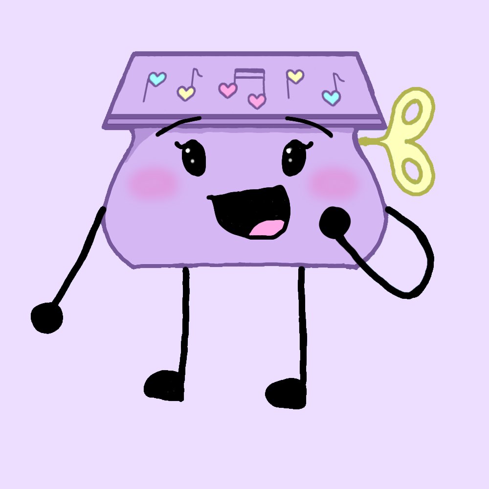 Melody_MusicBox's tweet photo. Hi~! I'm Melody Box! I'm a ceramic music and trinket box. I love to play music, sing, and collect things. It's lovely to meet you! #osc #oscoc #objectshows #oc #rp https://t.co/iADgb60NW4