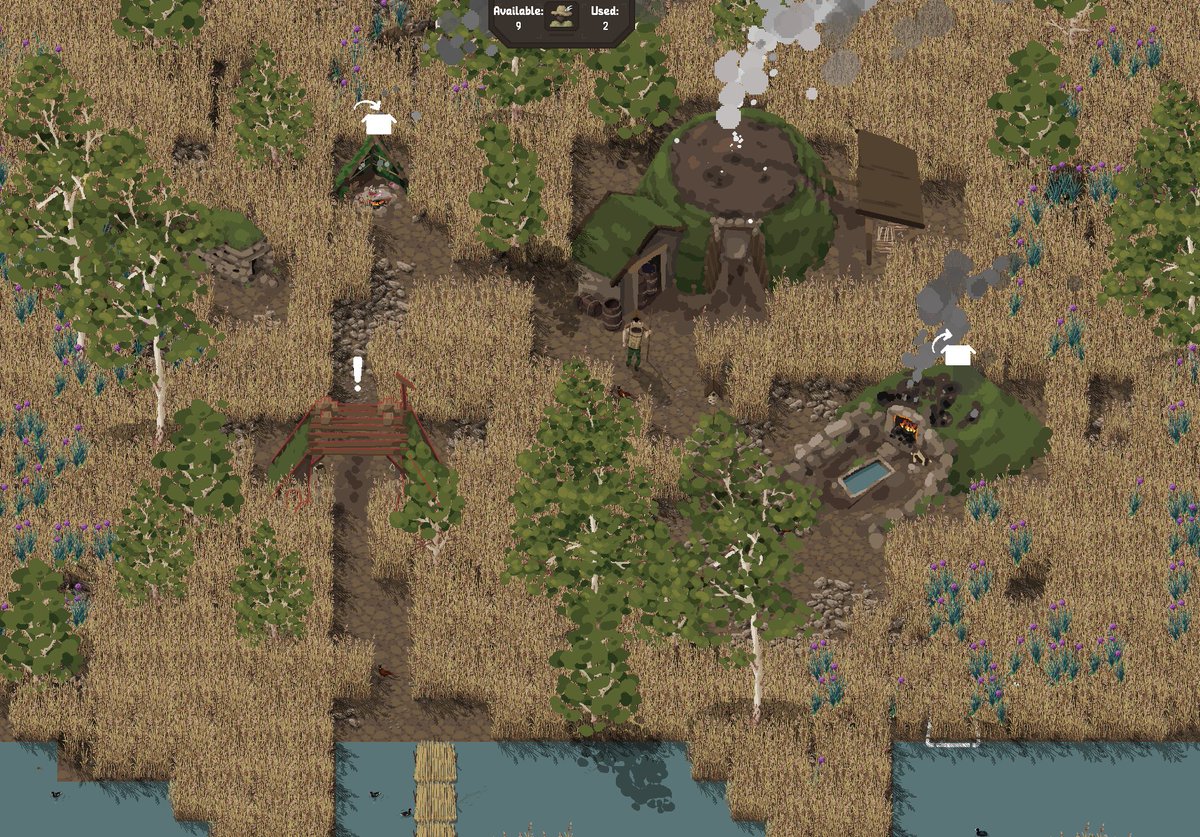 CrepuscularFluf's tweet photo. @ThePillowFortG Heyyy! Our game is all about interacting with the nature around you🌿
🔎Research thousands of specific resources
⛺️Create buildings to gather and refine resources
🪴Each resource you place into the world influences the nearby environment
📥Trade and/or build together with friends https://t.co/kADCIW7Rqv