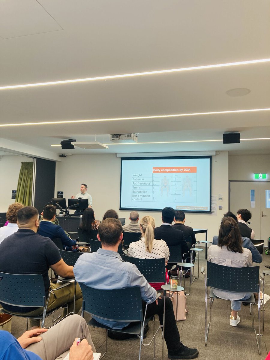 RashadMMahbub's tweet photo. The event was filled with great plenary talks. A particular highlight for me was Peter's talk on nutritional interventions for lung diseases - a topic closely linked to my own research on the microbiome. We had a good chat as well. https://t.co/uvrasqehkf