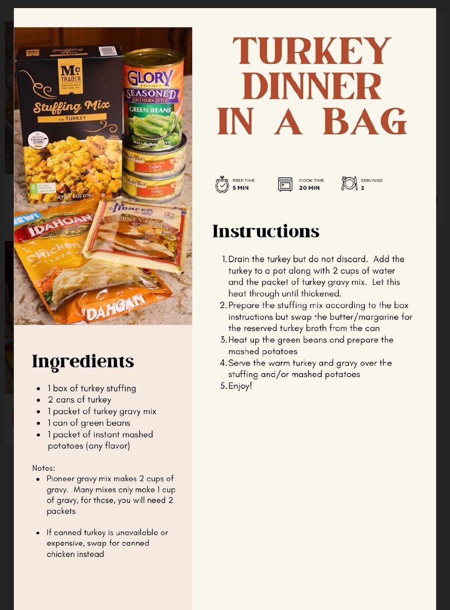 JAGSGIRL904's tweet photo. This is amazing!!
#cheapdinners #Thanksgiving2024 #helpforothers https://t.co/Ak7bCoDmyO