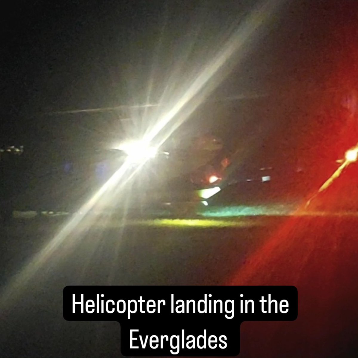 AlonsoThePoet's tweet photo. Last nights.everglades astronomy pics part 2 of 2. Also, crazy thing happened as I was packing up to leave. A helicopter landed right in front of me. I spoke to one of the park rangers who showed up soon after, but he wouldn't tell me anything about it. https://t.co/NzWhBumC9d