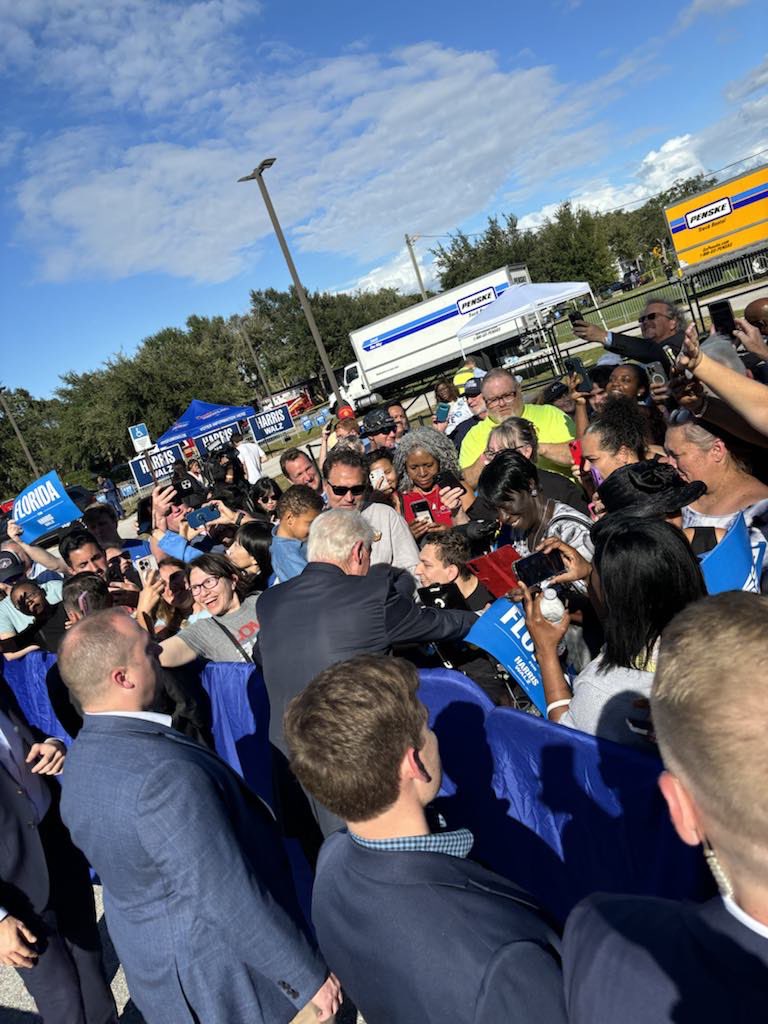 Thank you  <a href="/BillClinton/">Bill Clinton</a> for coming to Florida!!! We’re NOT going back!