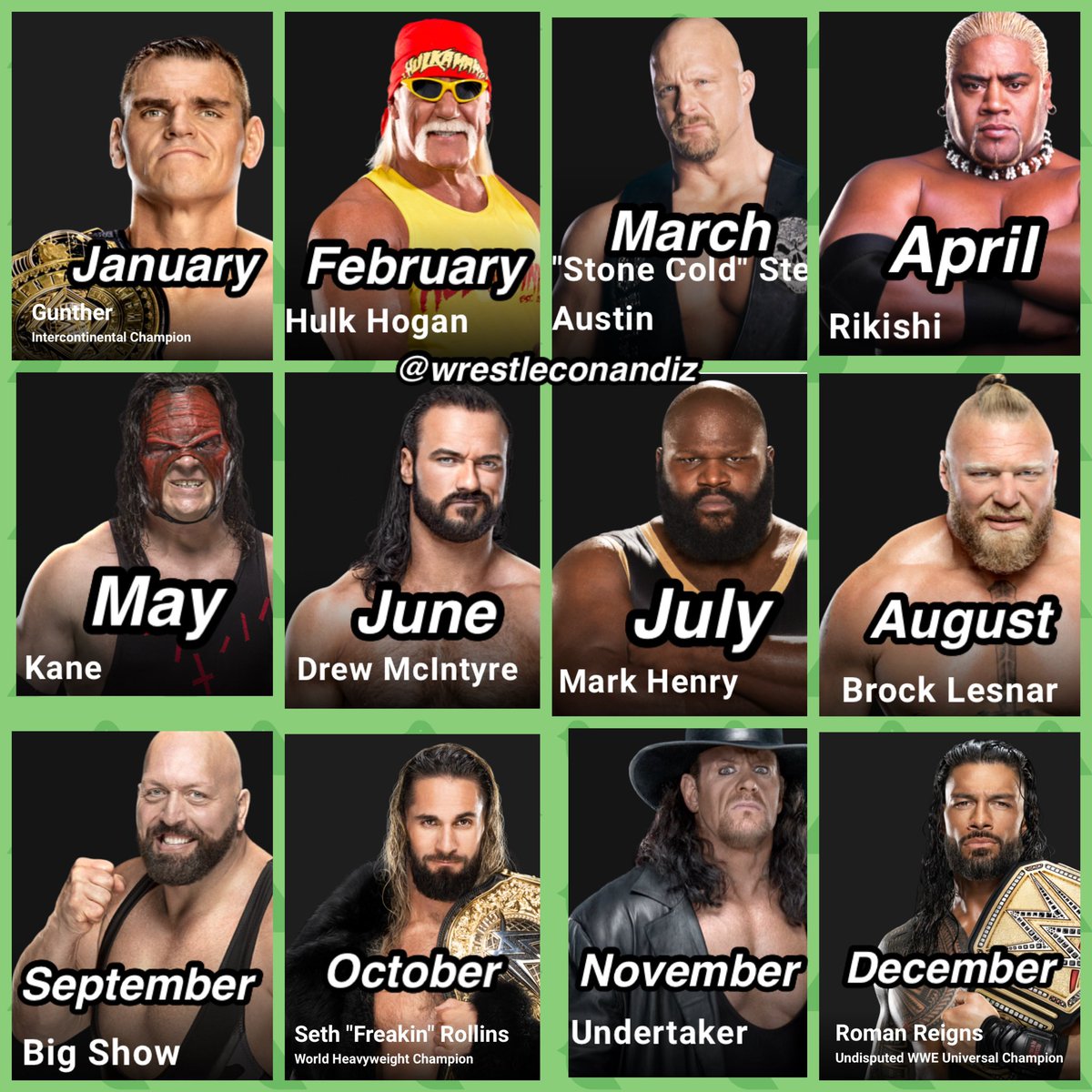 WrestleconAndiz's tweet image. Who yall got comment below 

I got GUNTHER Time to sleep😭

#wrestle #WrestleMania #WWE