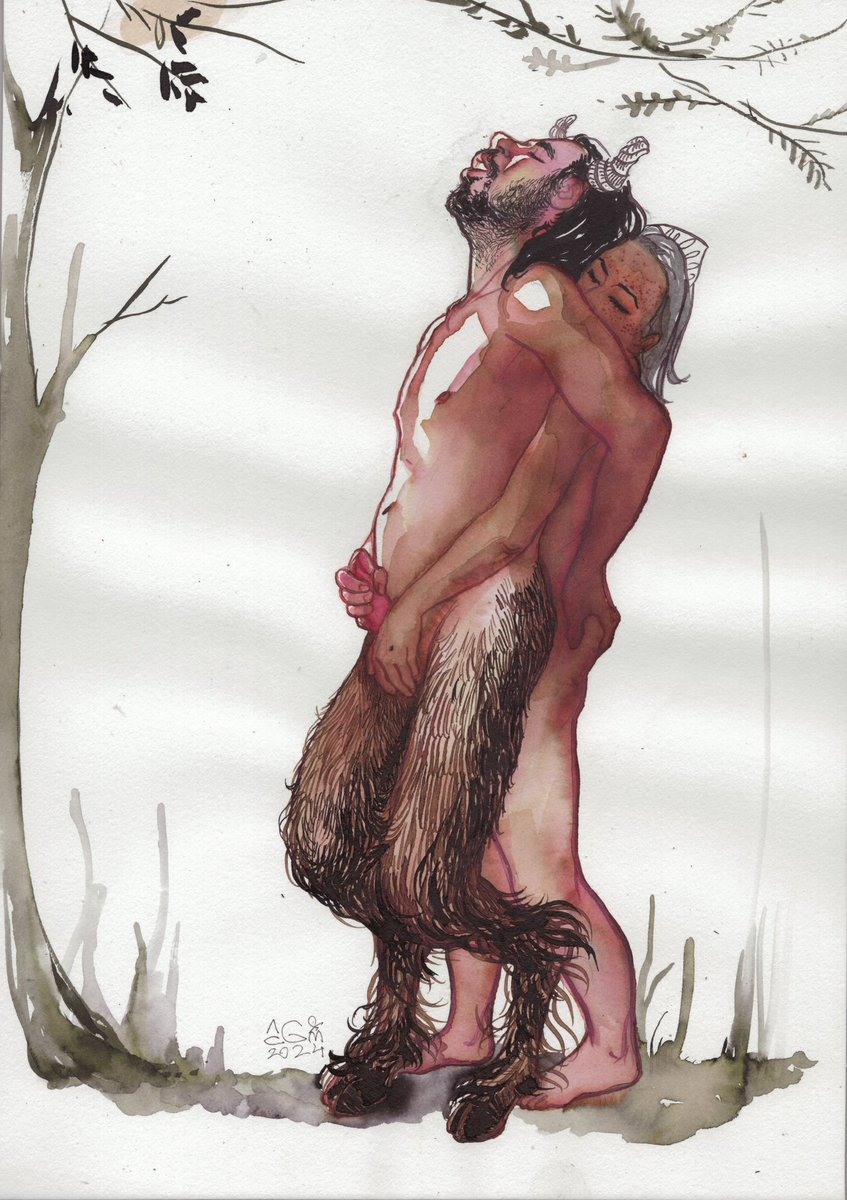 More of these on Patreon: patreon.com/Faun_Nymphidia 

Happy Satyrday, everyone!

<a href="/EroticSatyr/">Faun</a> <a href="/nymphidia_/">Nymph</a>