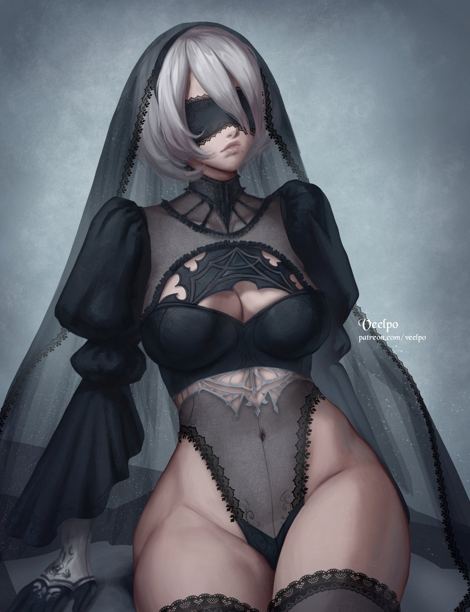 Veelpo_'s tweet photo. 2B from NieR: Automata 🤍 https://t.co/WVSXOLaKtH