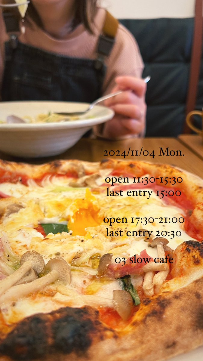 03slow_cafe's tweet photo. 三連休最終日もお待ちしてますー! https://t.co/f2JUfQqL33