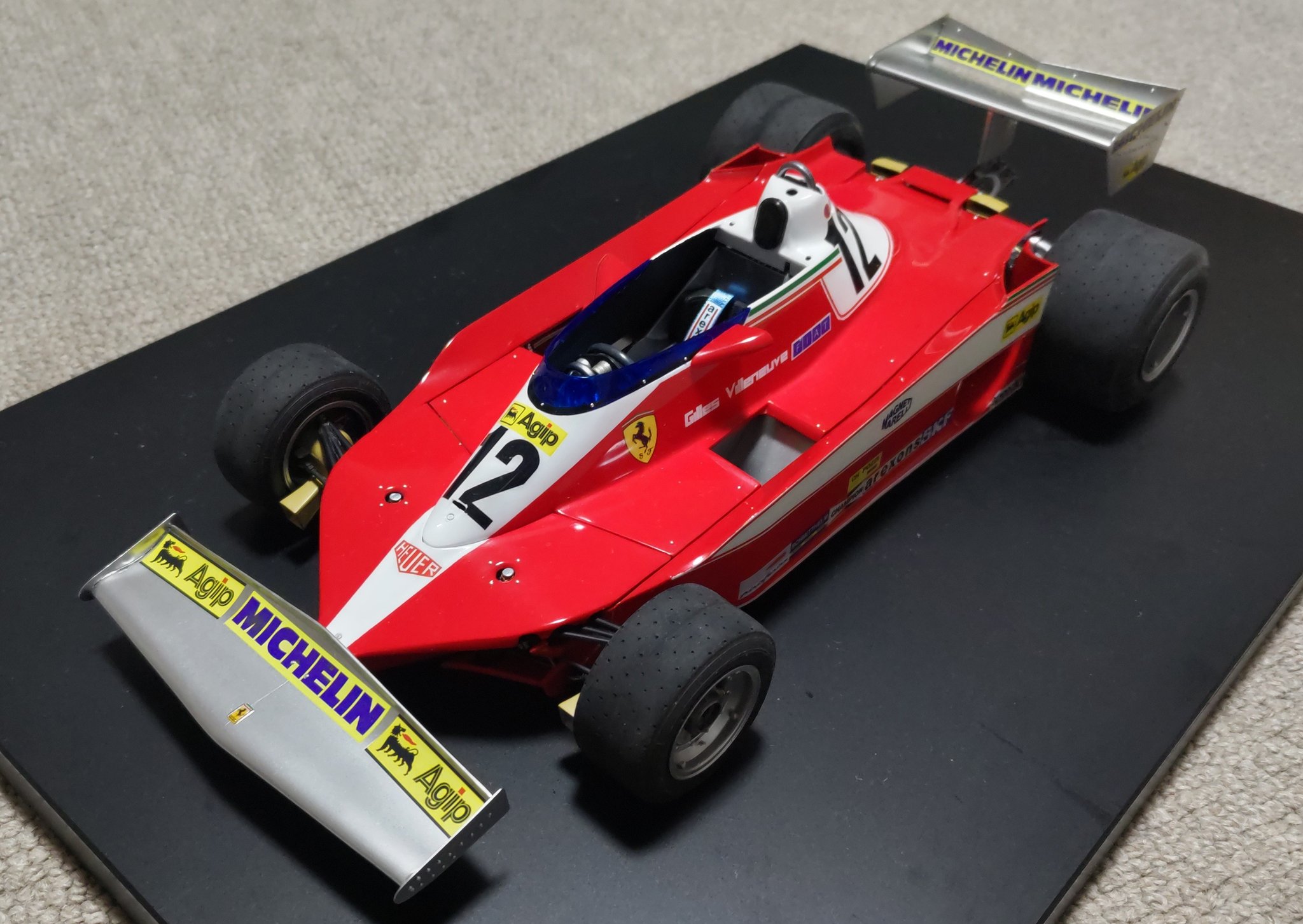 1円〜 プロター 1/12 フェラーリ 312 T3 1⁄12 プロター 0 完成品