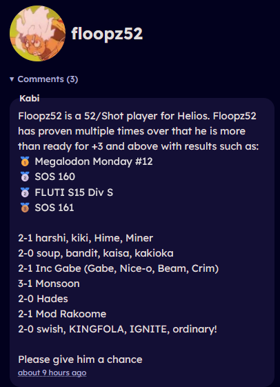 HeliosSpl's tweet image. Since floopz wont post it we'll use the team account! @floopz52 has been suggested by @Kabi_RNG ! To all those voting please consider that you'll be cursed if you dont upvote...