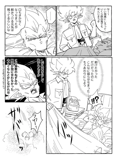🧛パロのベジカカ(※🥗がげっそりしてる) 