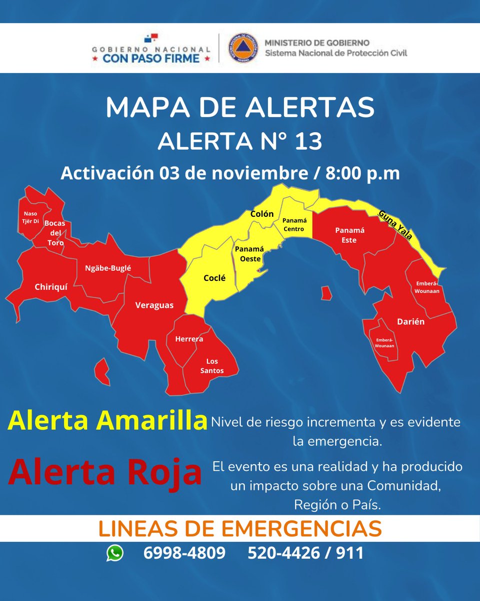 A cuidarse. Dios bendiga Panamá 🙏🙏🙏