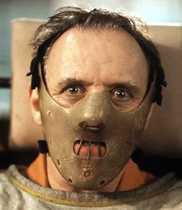 santabutcool11's tweet image. Hannibal Lecter is on the naughty list.
