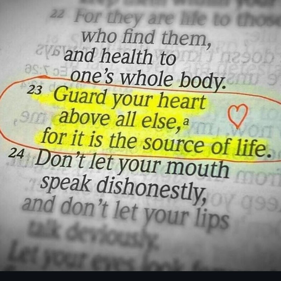 Proverbs 4:23
