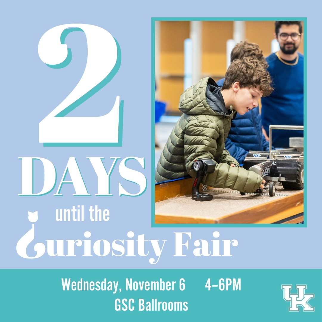 uk_curiosity's tweet photo. 2 days... Be there or be 🟦. We can't wait to see you there!
RSVP: https://t.co/6OMtFJDzFw

#ukycuriosityfair 🦎 https://t.co/ym1bBGDtTo