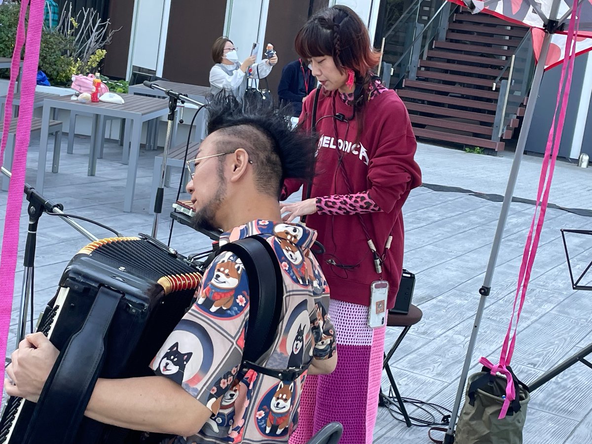 【カテドラルマスキュラーズ】
11/4(祝) @ ウォーターズ竹芝
#都丸智栄 #南川朱生 #アトレ竹芝 #バスキングジャパン