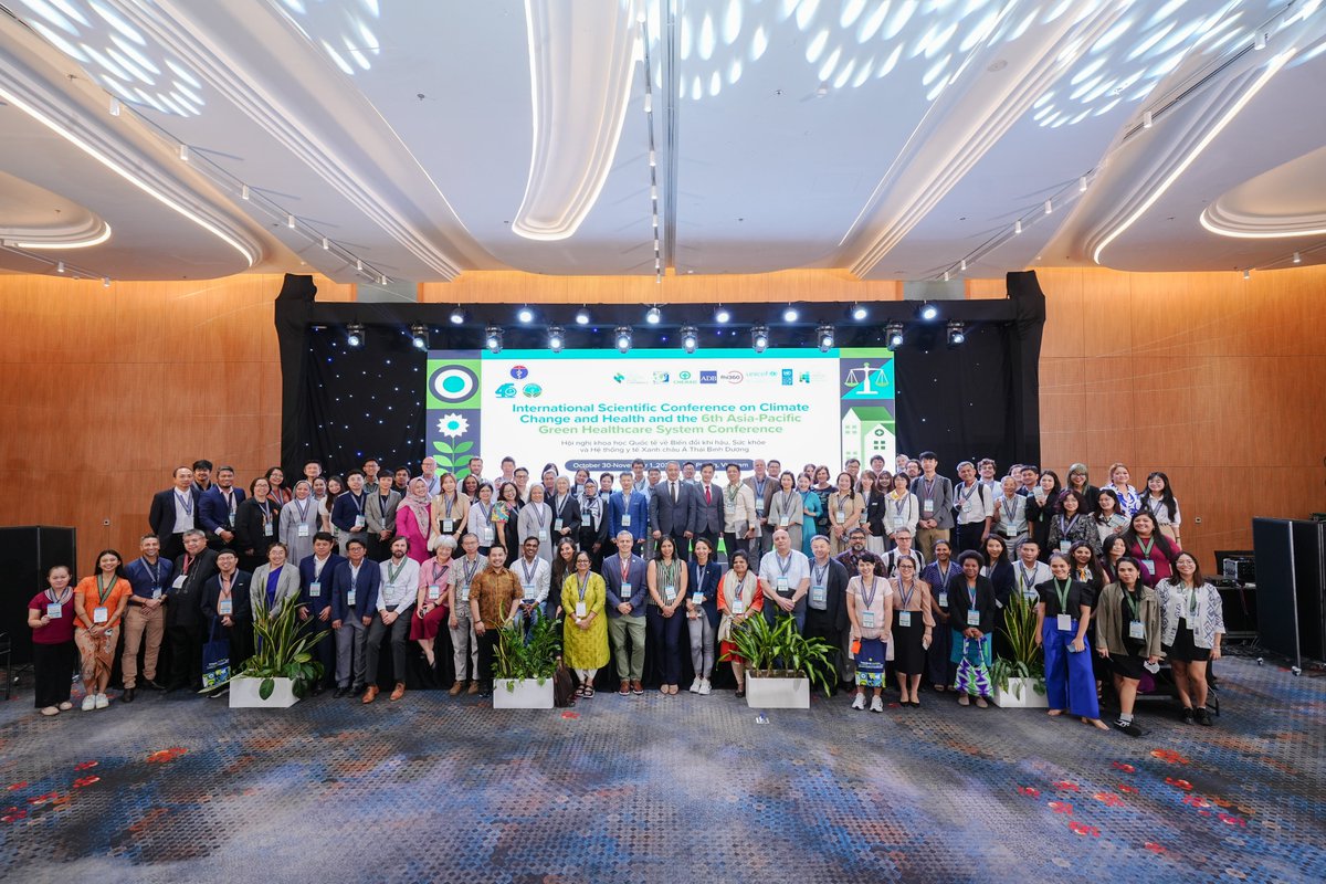 Health Care Without Harm Southeast Asia (@hcwhasia) on Twitter photo And just like that, #GHAC2024 has come to an end! 🌍 Some highlights from the final day:
🌿 Plenary and Parallel Sessions on Health Leadership and Advocacy
🌿 Closing Ceremony
What an incredible journey! Stay tuned for more photos from the #ClimateHealthCon2024—coming soon! 📸 And just like that, #GHAC2024 has come to an end! 🌍 Some highlights from the final day:
🌿 Plenary and Parallel Sessions on Health Leadership and Advocacy
🌿 Closing Ceremony
What an incredible journey! Stay tuned for more photos from the #ClimateHealthCon2024—coming soon! 📸
