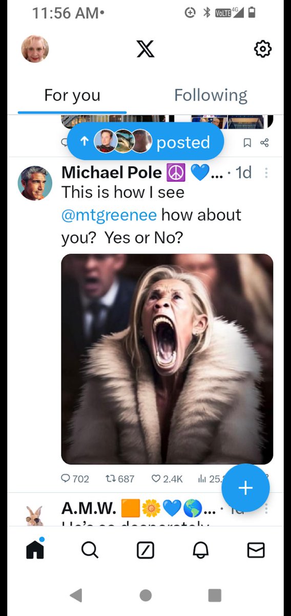 Paul6Elida's tweet photo. @kangaroos991 RICH GARBAGE!  THE 
PP LOANS MTG, SHE
USED PLASTIC SURGERY ON HER BODY FORGOT HER FACE &amp; A CONSPIRATOR TO OVER THROW OUR GOVT! TRUMP IS A RAPIST, PEDOPHILE, CONVICTED FELON,
FRAUDSTER, THIEF OF 
CLASSIFIED DOC.'S,
INSURRECTIONIST 
ENDLESS CRIMES! https://t.co/yj2lT3i0v6