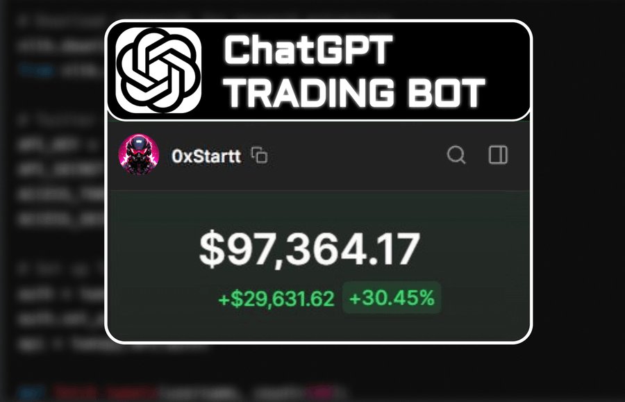 ChatGPT 可以改变每个人的生活！ 

这个朋友用chatgpt构建pumpfun交易机器人，将 $100 美金变成了 $100000美元 

10 分钟 赚 150 USD = 25000 USD/月 

下面是详细的流程和技巧👇🏻👇🏻