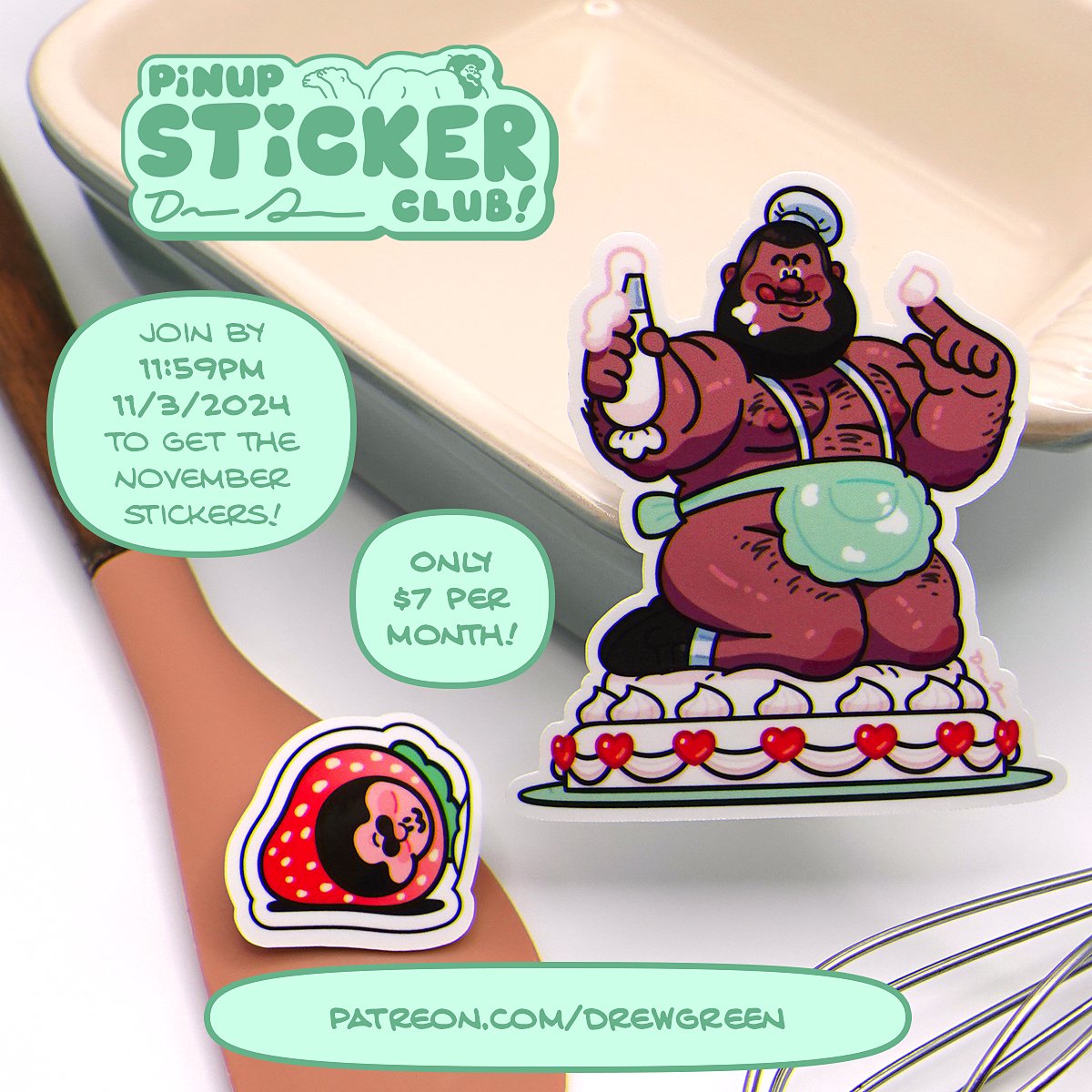 Drew Green (Pinups) #BLM tweet media