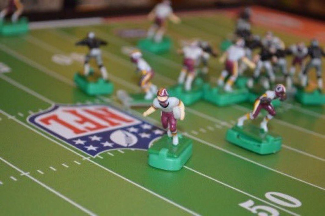 "Riggins breaks into the clear! He's at the 50, the 45, the 50, the other 45! He's going in circles! Why did we buy this?"