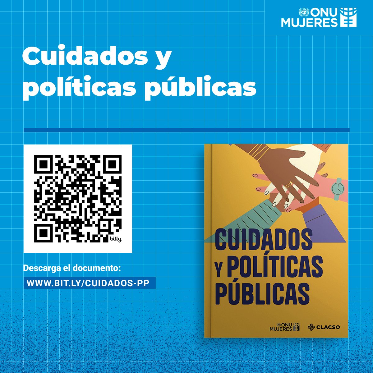 ONUMujeres's tweet image. 📢 Disponible el documento "Cuidados y políticas públicas" de CLACSO y ONU Mujeres 🌎. Un análisis profundo sobre la centralidad de los cuidados en la vida humana, sus desigualdades y el rol del pensamiento feminista. 

📒 bit.ly/Cuidados-PP