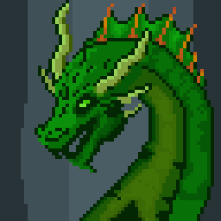 EliTheGriz's tweet photo. Long time no see! 

Adult green drago

#pixelart https://t.co/z1wUMWQZZZ
