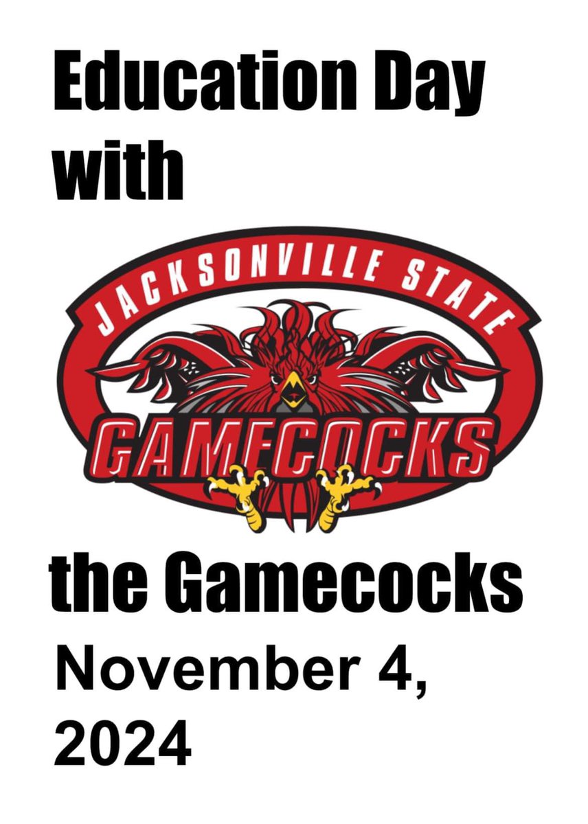 Reminders-
💙WEAR PIEDMONT BLUE!! 💙 
Our schoolwide field trip to JSU is tomorrow, Monday, November 4. The cost is free for all students to attend, but students MUST have their signed permission slip. 

It’s going to be a GREAT experience for our students! <a href="/JaxStateMBB/">Jax State Basketball</a> <a href="/JSUNews/">Jacksonville State University</a>
