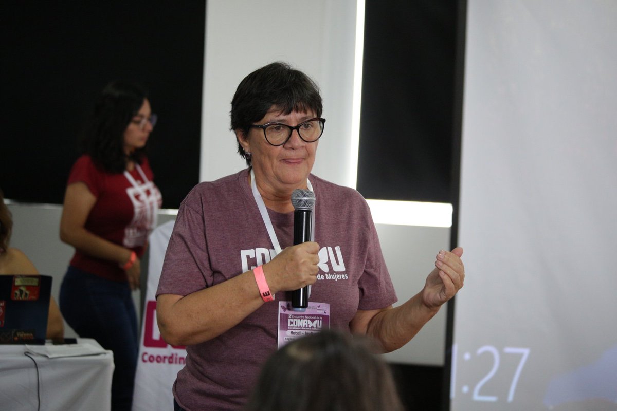 CNRCOMUNES's tweet photo. La paz es con las #Mujeres💜✊️ hoy finalizamos el Encuentro Nacional de la Coordinadora Nacional de Mujeres #CONAMU👏
Un encuentro histórico que reúne a líderes #Mujeres 💜 de todo el país, permite avanzar hacia la igualdad la equidad y la justicia social. https://t.co/ycVhaz1Vff