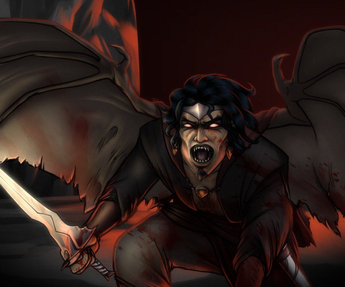 beagletsuin's tweet photo. In celebration of #BatAppreciationWeek🦇, here are some Vaeternians!:

#MortalKombat #MortalKombat1 #MK1 #Vaeternus #Nitara #Kasomira #KahilGrigesh #OCs https://t.co/aFjUrfZ7lX