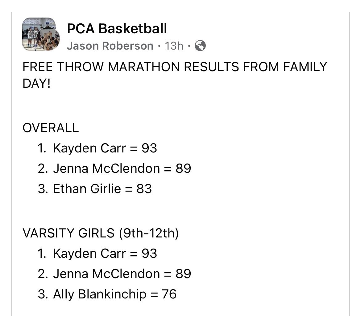 Aubcarr's tweet photo. What a day @kaydenbballer27. Had 37 Points, 13 Rebounds &amp; 9 Assist in the Fam Day Scrimmage. AND Shot 93/100 in the FT Marathon. Keep working kid. https://t.co/ng386VLqVj