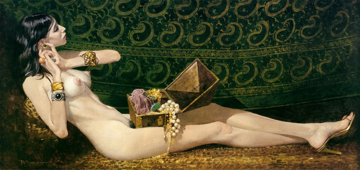 ロバート・マッギニス
（Robert Edward McGinnis、1926-）
『ティファニー』
（Tiffany） https://t.co/lLMqeadPPC