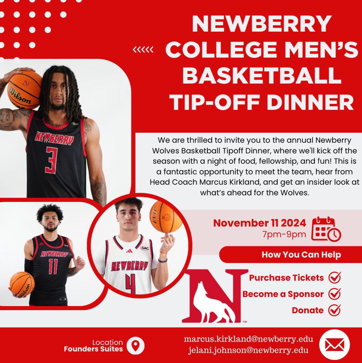 Newberry College Men’s Basketball tweet media