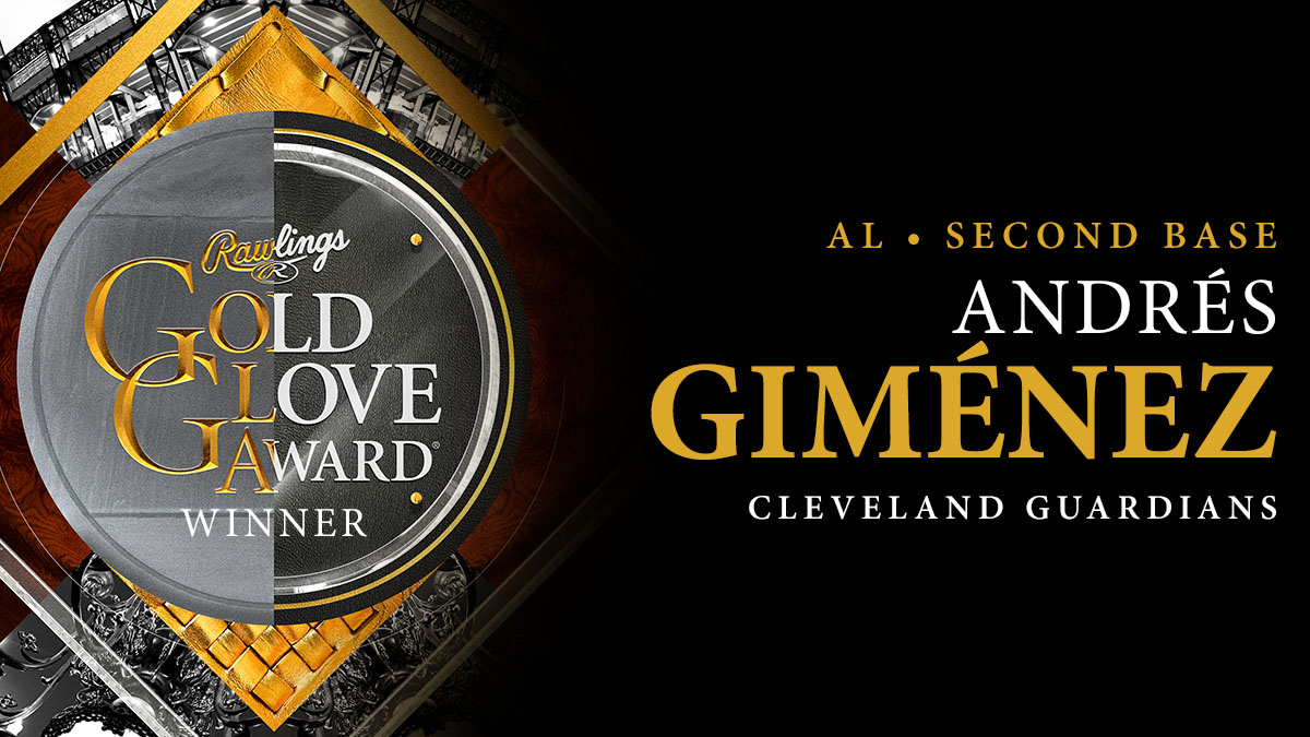 Your 2024 Rawlings Gold Glove Award Winner - AL Second Base - Andrés Giménez

#RawlingsGoldGloveAwards