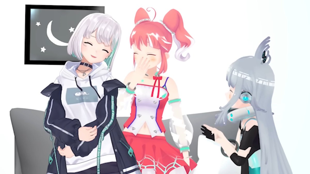 dng3color's tweet image. このブイアパの姿を観てると感動しちゃった😢
#杏戸ゆげ #花奏かのん #季咲あんこ