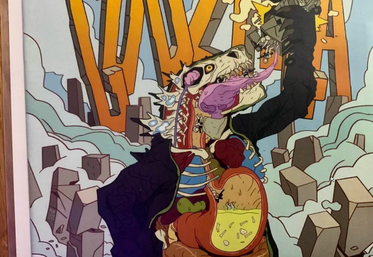 Nobody let Toho know I have this comic displaying absolutely illegal behavior of Big G. I hope this doesn't awaken anything in me.