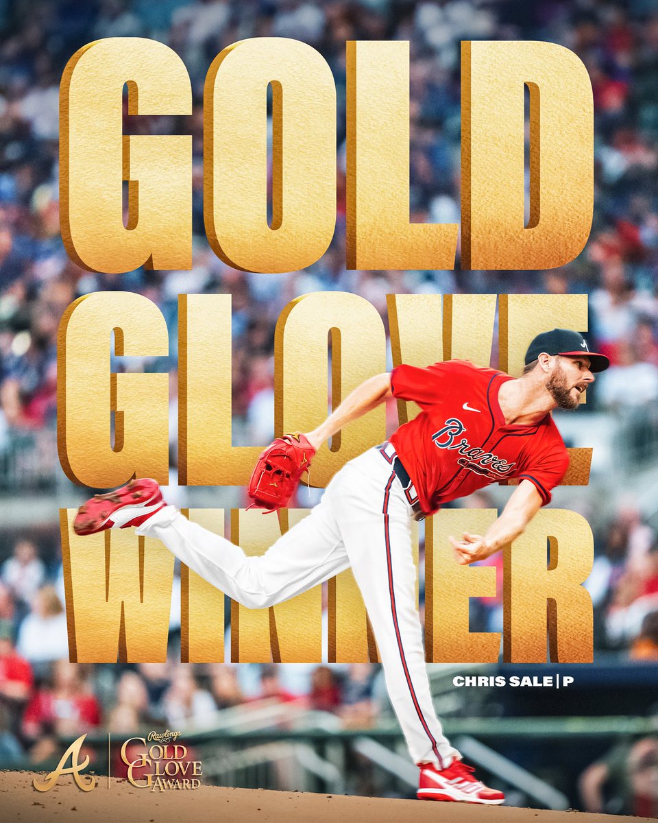 Chris Sale: 2024 Gold Glove Award winner!