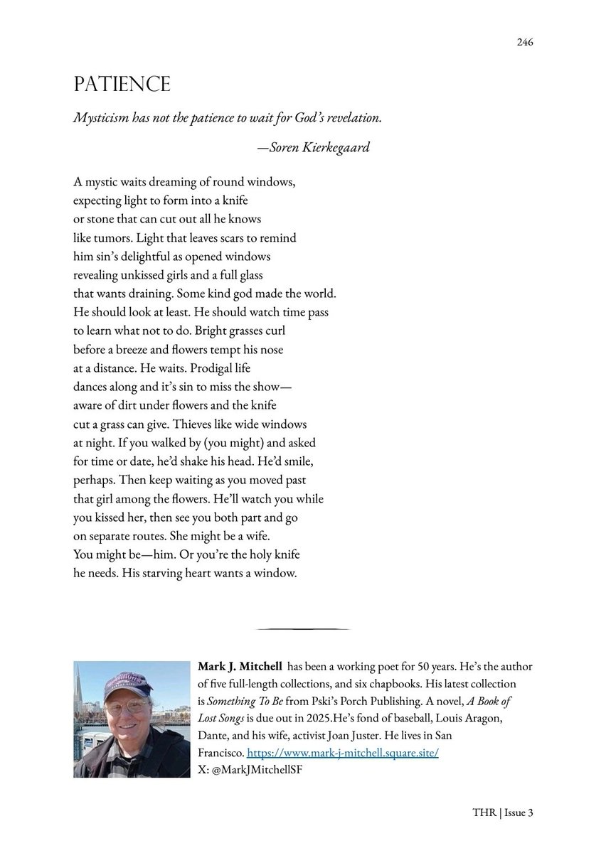 "Patience" by Mark J. Mitchell (<a href="/MarkJMitchellSF/">Mark J Mitchell_Writer</a>) 
#WritingCommunity #poetrycommunity