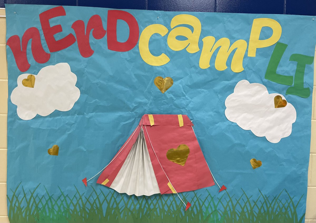 So much book love, learning, collaborating, and joy <a href="/nErDcampLI/">#nErDcampLI</a>! A thread…