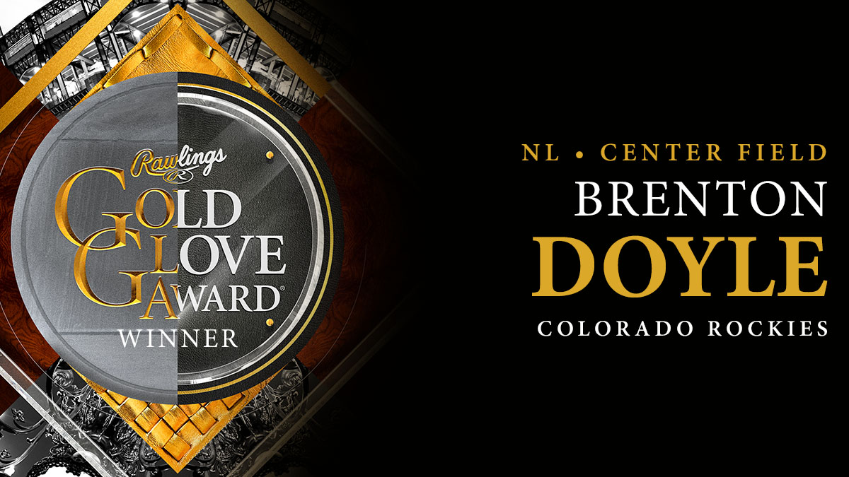 Your 2024 Rawlings Gold Glove Award Winner - NL Center Field - Brenton Doyle

#RawlingsGoldGloveAwards
