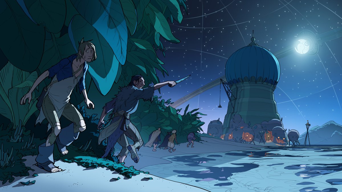 I'm going to begin re-posting Tellurion in its original format (one image every Monday morning). 
For those who are new, Tellurion was a personal project I worked on in my spare time over the course of (a little over) 3 years. I wanted to see how much story the art could carry,