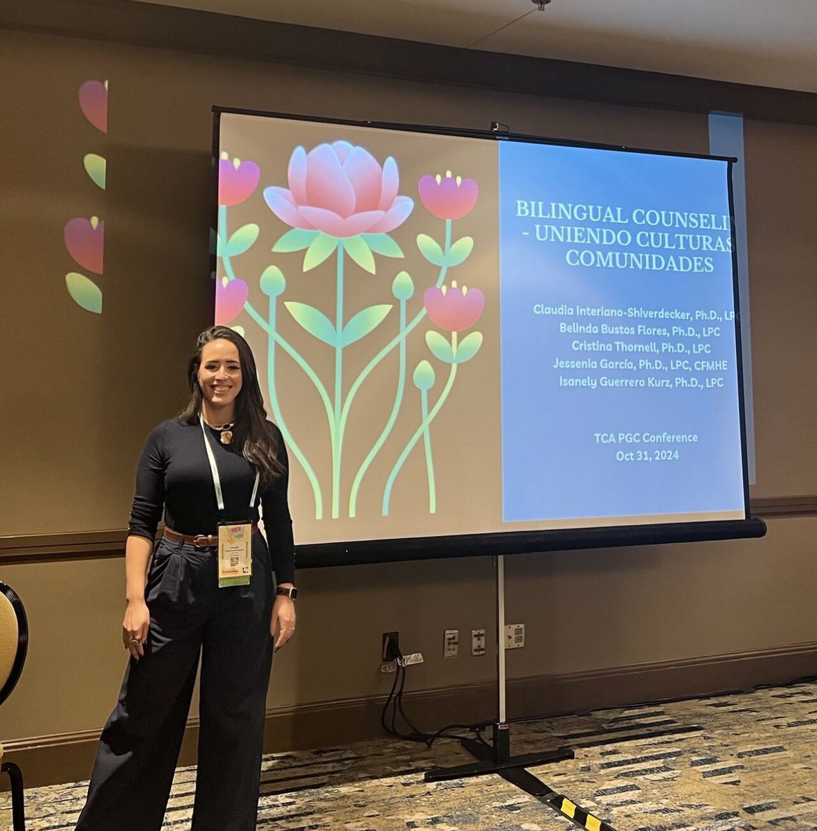 CounselingUTSA's tweet photo. #sundayfunday … Last week some of our wonderful Students, Alumni, and Faculty attended and presented at the 2024 @TxCAtweets Professional Growth Conference in Dallas, Texas. An amazing time was had. #TCA2024 #ProfessionalGrowthConference #UTSA #UTSACOEHD #UTSAGraduateSchool https://t.co/kkJr9BzfSc