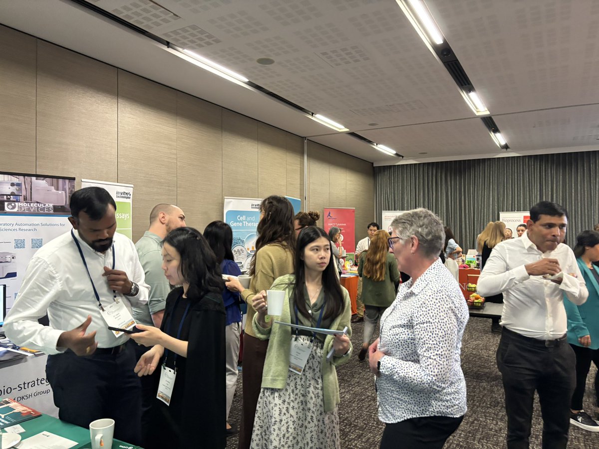 JpmNg's tweet photo. What an incredible 3-days at @theAGCTS 13th biennial meeting at the Aerial UTS function centre! Lovely to see many familiar faces and posters. @Cytiva is committed to advance and accelerate therapeutics. #manufacturing #scaleup #viralvector #AAV #LV #CART #mRNA #RNA #LNP https://t.co/qiAJ7NFg8S
