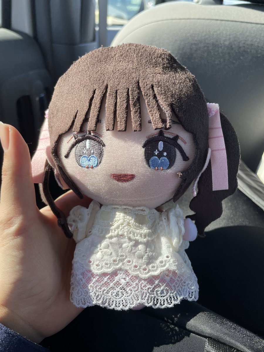 はじめてぬいぐるみのお洋服作った💭