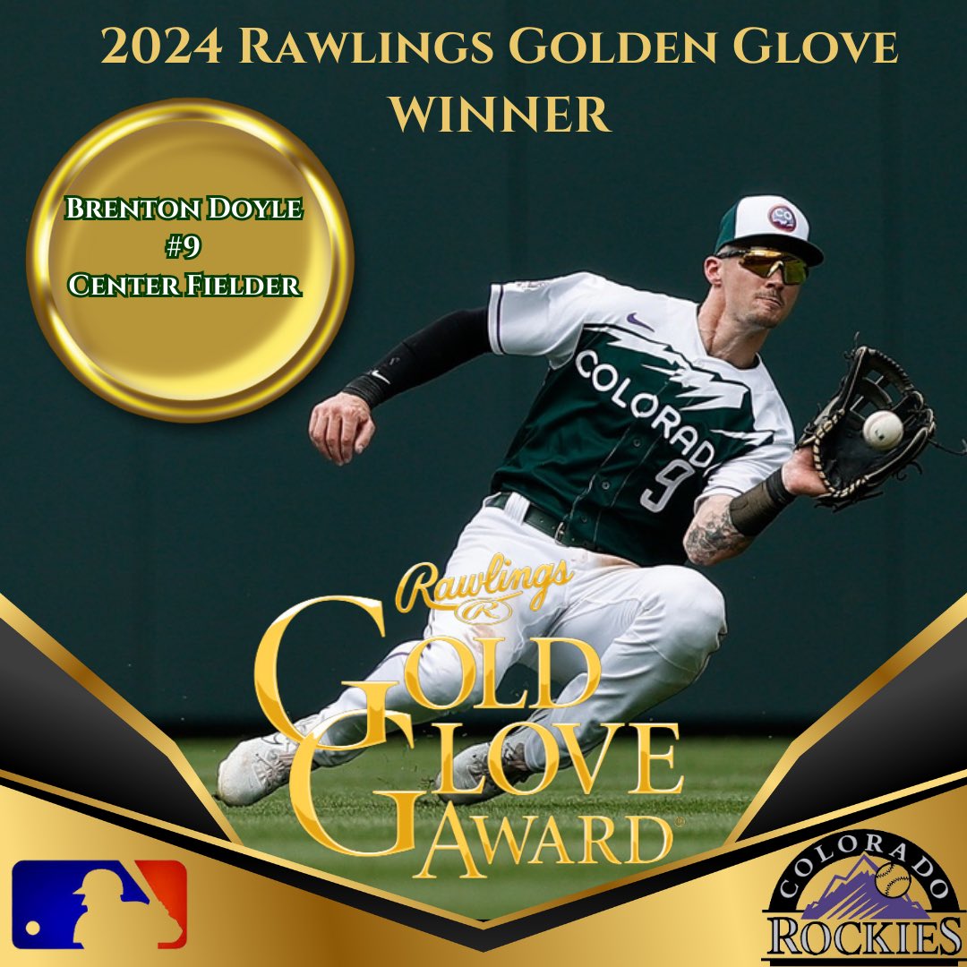 Two-time Gold Glover! 🌟⚾ Huge congratulations to our guy, Brenton Doyle (<a href="/BDoyle_9/">BD™</a>)! 🙌🔥  

<a href="/klachance_5/">Kevin Lachance</a> <a href="/espnvi/">R.O.B. 🇻🇮♌️🦁</a> <a href="/yarebmartinez10/">Yareb Martinez</a> <a href="/ryanmaylie/">Ryan Maylie</a> <a href="/DylanWilky/">Dylan Wilkinson</a> <a href="/jcone2134/">Jack</a>