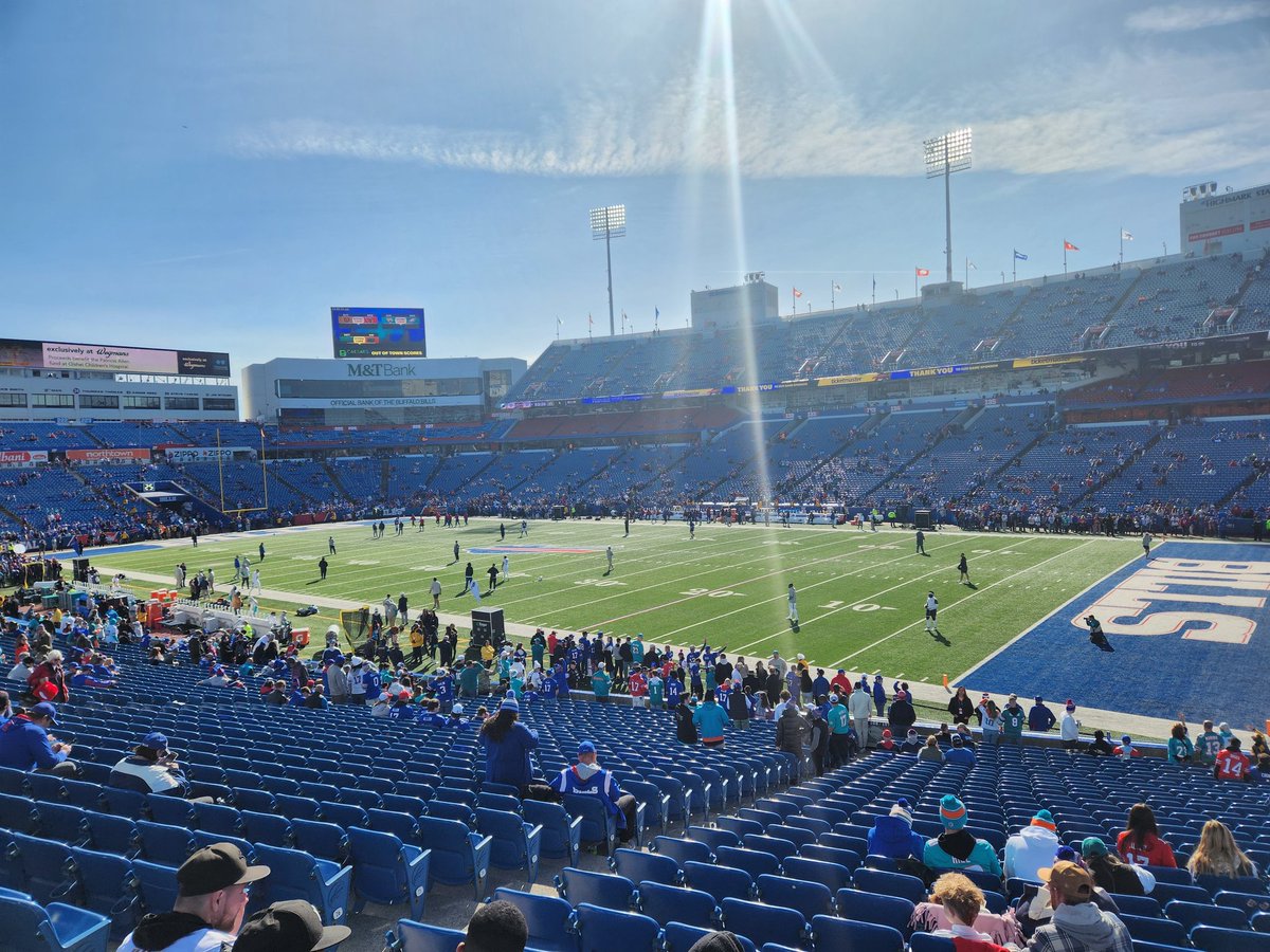 Couldn't have asked to be at a  better game! Go Bills!