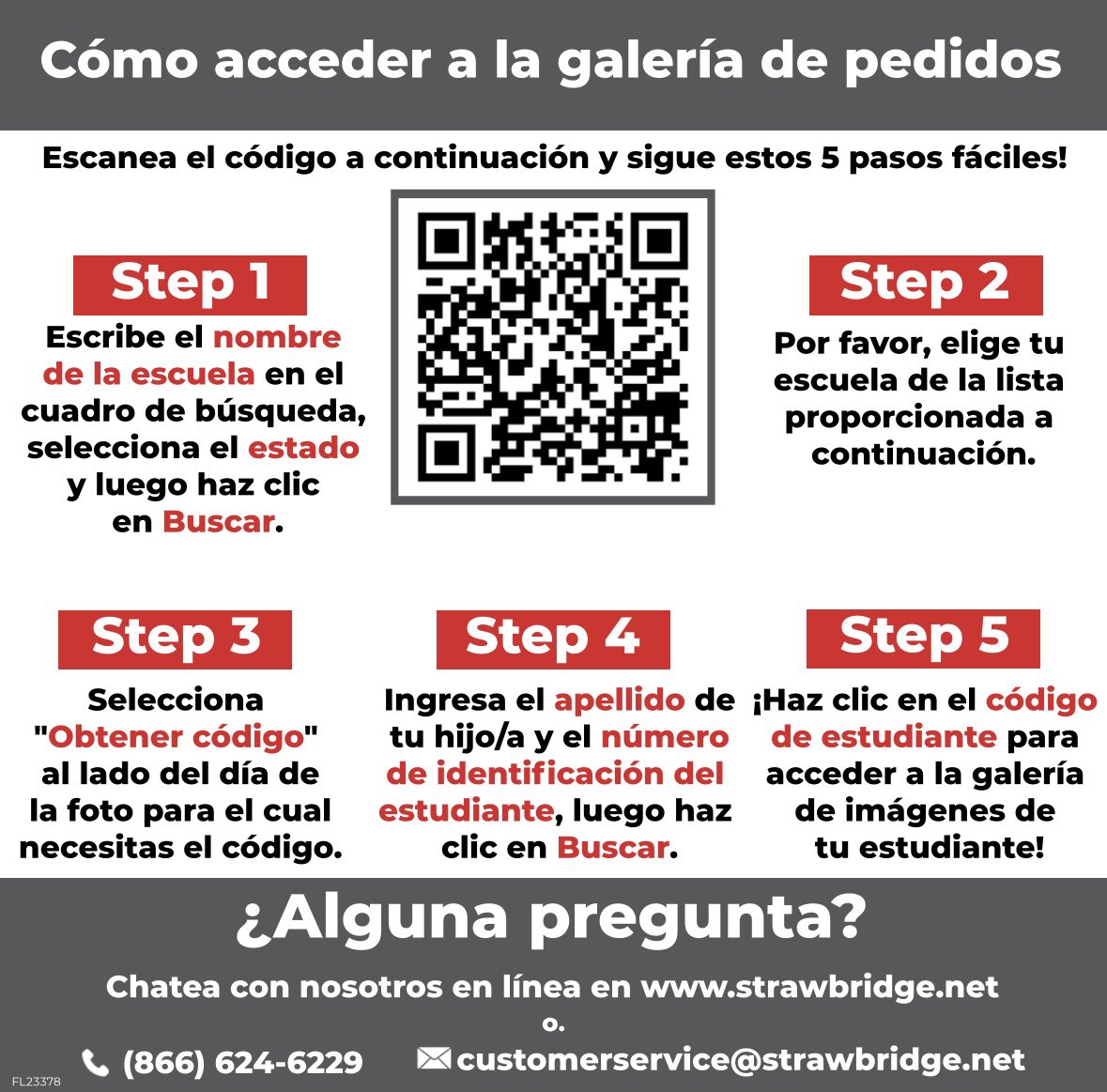 Do you still need to purchase your students school pictures? It can be done in 5 easy steps! See the picture below and scan the QR code to get your student’s pictures 📷