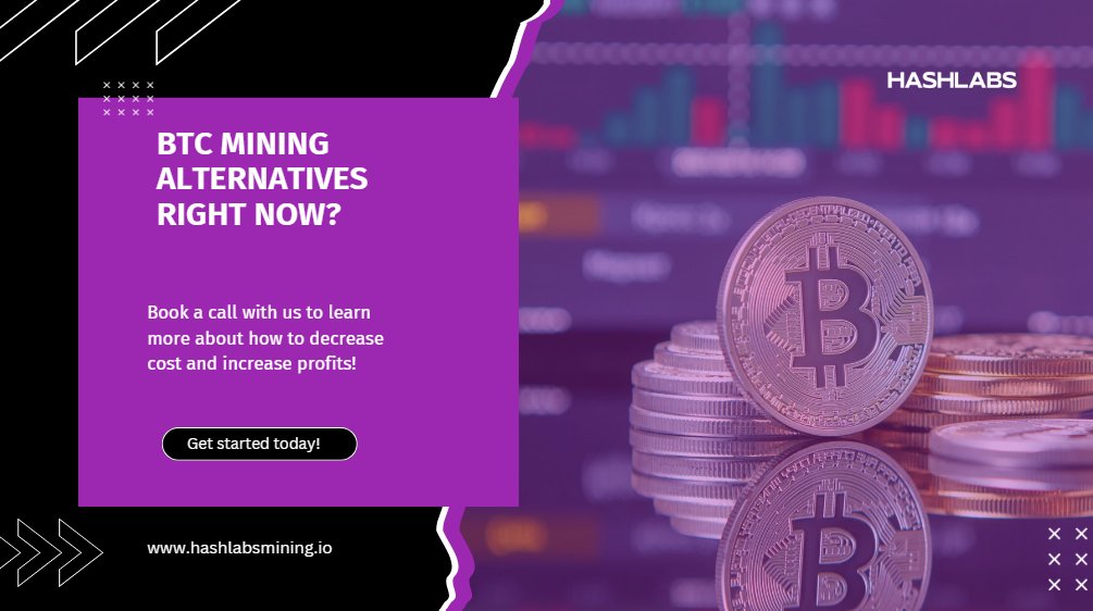 hashlabsmining's tweet photo. Are there beginner-friendly Bitcoin mining alternatives? 🌱
Consider cloud mining to rent power or skip the setup and invest directly! Both options lower the tech load and make it easy to dive in.
Hashlabs has the answers:
👉https://t.co/zRT1GgZTYt
#Hashlabs #CryptoBeginners $BTC