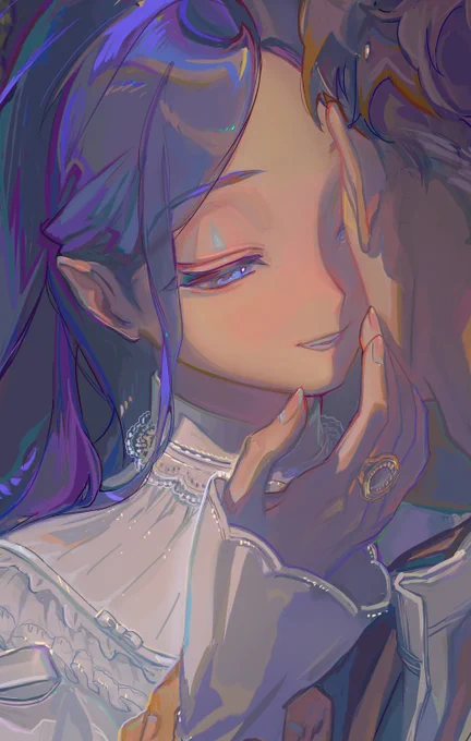 Caress, fleeting touch #oc 