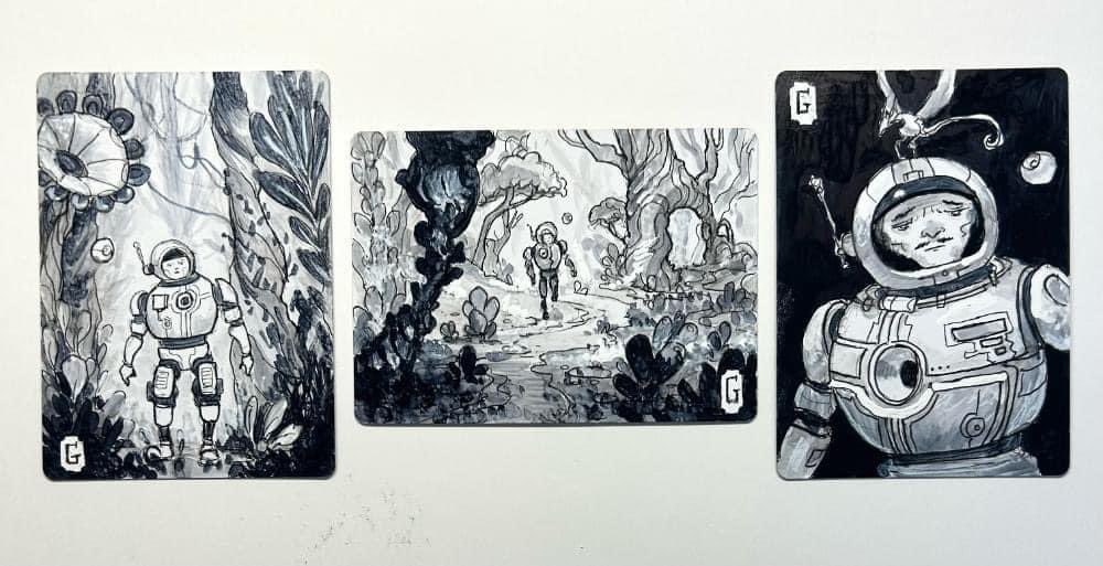 #mtgartistproofs #mtgartist #sketchproofs Here are a batch of AP’s I’ve been working on, shipping out soon. DM me if you are interested.